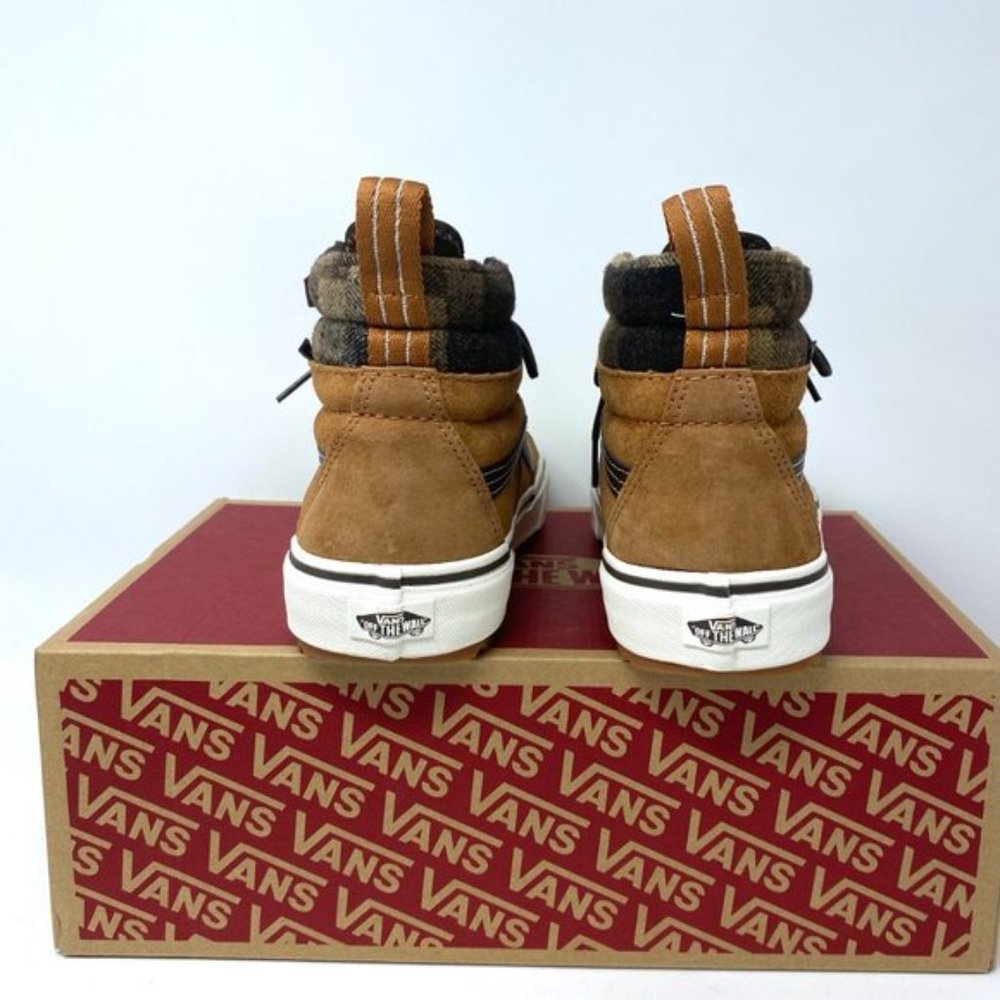 VANS Sk8-Hi Mte 2.0 Dx Glazed Ginger Brown Boots Winter Men's Size VN0A4P3IRIZ - Picture 6 of 10